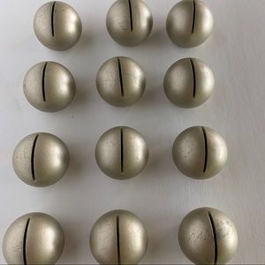 Round Table Card Holders in Champagne light gold wedding event decor